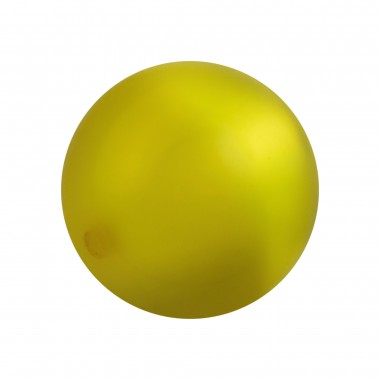 BOLA ACRILICO POLARIS AB AMARILLO LIMON - 5 UNIDADES