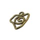 COLGANTE ESPIRAL BRONCE ANTIGUO