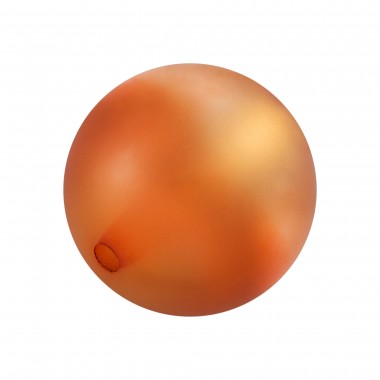 BOLA ACRILICO POLARIS AB NARANJA CLARO - 5 UNIDADES