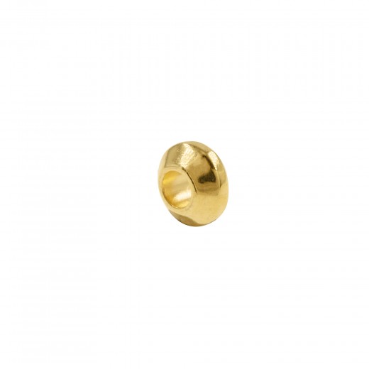 ENTREPIEZA ZAMAK LENTEJA 7X4MM (ID 3MM) DORADO BRILLANTE