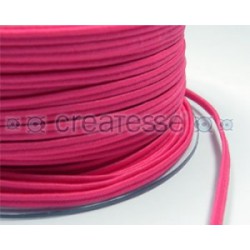 CORDON SOUTACHES 3MM FUCSIA FLUOR - 5 metros